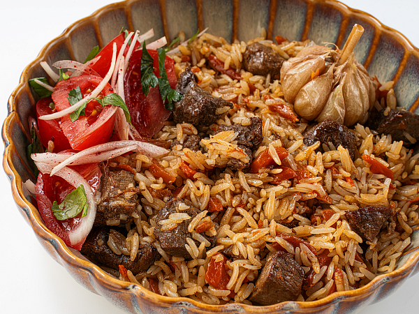 Плов с говядиной